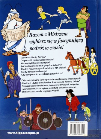Był sobie człowiek - Encyklopedia Dla Dzieci [książka]+[DVD]