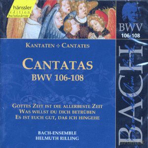 Johann Sebastian Bach: Die vollstss¤ndige Bach-Edition Vol.34 (Kantaten BWV 106-108) [CD]