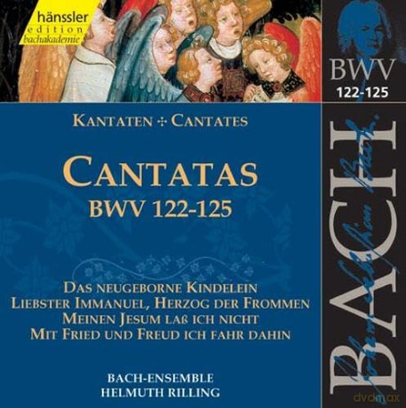Johann Sebastian Bach: Die vollstss¤ndige Bach-Edition Vol.39 (Kantaten BWV 122-125) [CD]