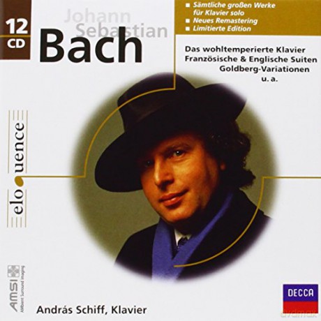 Johann Sebastian Bach: Die Werke fur Klavier solo [CD]