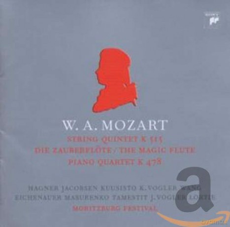 Wolfgang Amadeus Mozart: Die Zauberflote-Suite fur Streichquartett [CD]