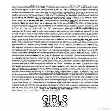 Girls: Father Son Holy Ghost [CD]