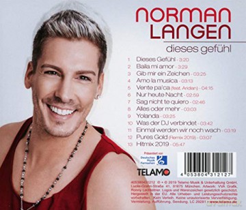 Norman Langen: Dieses Gefuhl [CD]