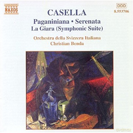 Alfredo Casella: Divertimento op.65 Paganiniana [CD]