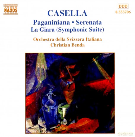 Alfredo Casella: Divertimento op.65 Paganiniana [CD]