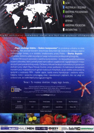 Magia Wielkiego Błękitu - Siedem kontynentów [BOX] [7DVD]