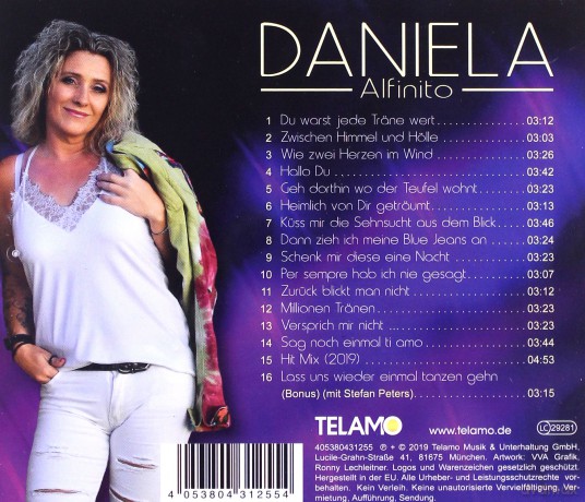 Daniela Alfinito: Du warst jede Trss¤ne wert [CD]