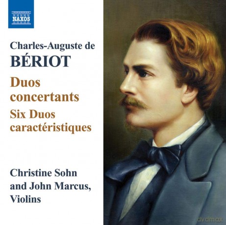 Charles-Auguste de Beriot: Duos concertants fur 2 Violinen op.57 Nr.1-3 [CD]