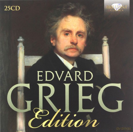 Edvard Grieg: Edvard Grieg Edition (Brilliant 2019) [25CD]