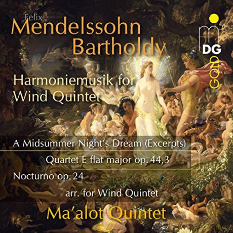 Felix Mendelssohn Bartholdy: Ein Sommernachtstraum (Harmoniemusik fur Blss¤serquintett) [CD]
