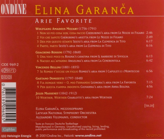 Elina Garanca - Arie favorite [CD]