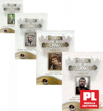 Robin Hood sezon 3 odcinki 1-13 (Robin z Sherwood) Pakiet [5DVD]