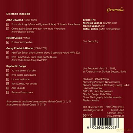 John Dowland: Eratos Trio - El Silencio Imposible [CD]