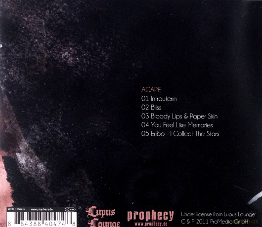 Lantlos: Agape [CD]