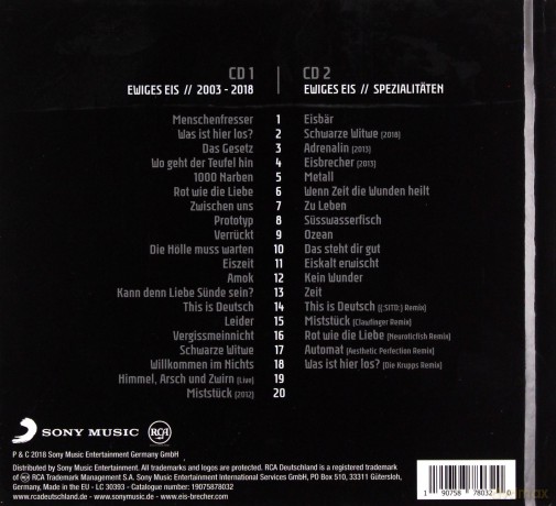 Eisbrecher: Ewiges Eis - 15 Jahre Eisbrecher (Limited) [2CD]