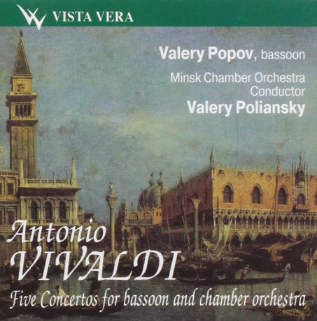 Antonio Vivaldi: Fagottkonzerte RV 475, 484, 486, 496, 500 [CD]