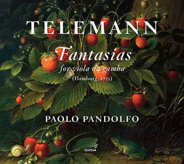 Georg Philipp Telemann: Fantasien fur Viola da gamba solo Nr.1-12 [2CD]