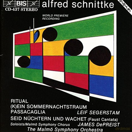 Alfred Schnittke: Faust-Kantate Seid nuchtern und wachet [CD]