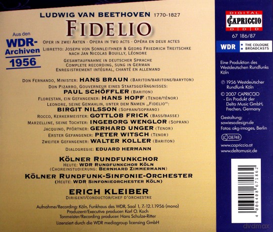 Ludwig van Beethoven: Fidelio op.72 [2CD]