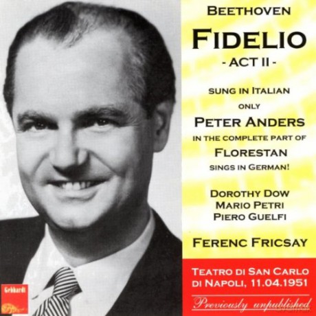 Ludwig van Beethoven: Fidelio op.72 (2.Akt in ital.Spr.) [CD]