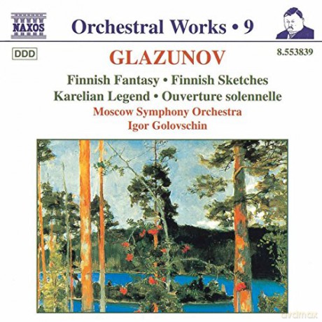 Alexander Glasunow: Finnische Fantasie op.88 [CD]
