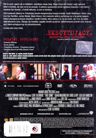 Prawdziwa zbrodnia [DVD]