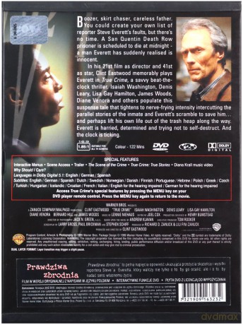 Prawdziwa zbrodnia [DVD]