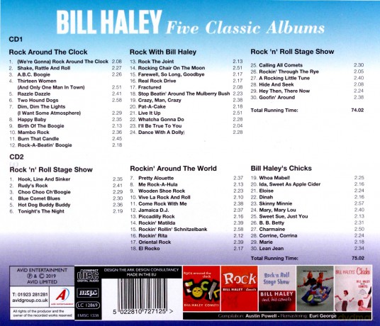 Bill Haley: Five Classic Albums [2CD]