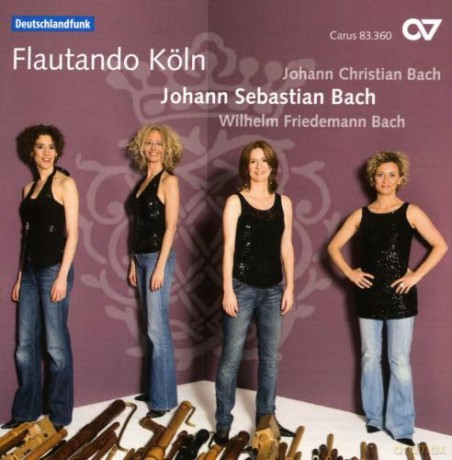 Johann Sebastian Bach: Flautando Koln - Werke fur Blockflotenensemble [CD]