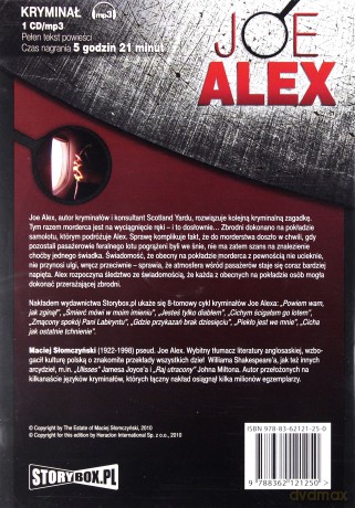 Piekło jest we mnie - Joe Alex [AUDIOBOOK] [CD-MP3]