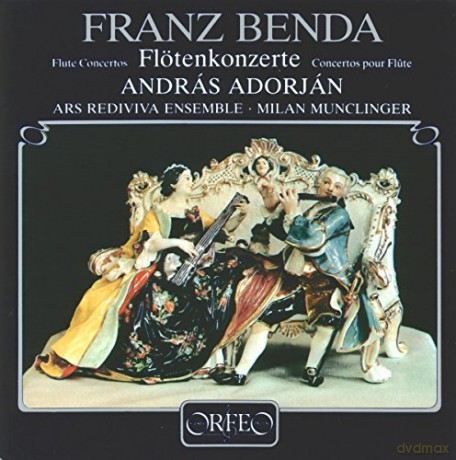 Frantisek Benda: Flotenkonzerte in e,A,a [CD]