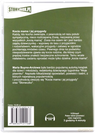 Kocia mama - Maria Buyno-Arctowa [AUDIOBOOK] [CD-MP3]