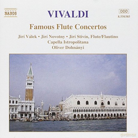 Antonio Vivaldi: Flotenkonzerte RV 108,434,443-445,533 [CD]