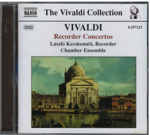 Antonio Vivaldi: Flotenkonzerte RV 87,92,94,101,103,105,108 [CD]