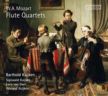 Wolfgang Amadeus Mozart: Flotenquartette Nr.1-4 [CD]