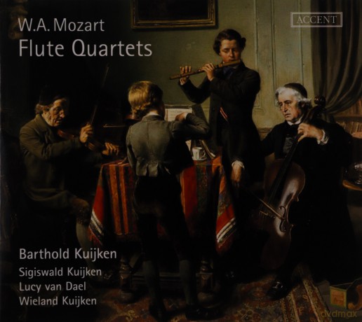 Wolfgang Amadeus Mozart: Flotenquartette Nr.1-4 [CD]