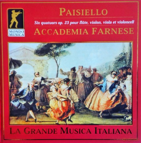 Giovanni Paisiello: Flotenquartette op.23 Nr.1-6 [CD]