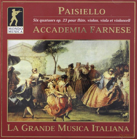 Giovanni Paisiello: Flotenquartette op.23 Nr.1-6 [CD]