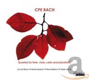 Carl Philipp Emanuel Bach: Flotenquartette Wq.93-95 [CD]