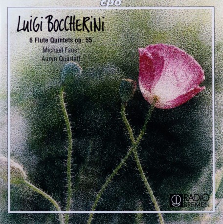 Luigi Boccherini: Flotenquintette G.431-436 (op.55 Nr.1-6) [CD]
