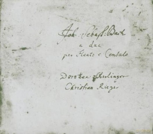 Johann Sebastian Bach: Flotensonaten BWV 525,1017,1030 [CD]
