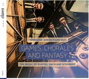Johann Sebastian Bach: Francoise-Green Piano Duo - Games, Chorales and Fantasy [CD]