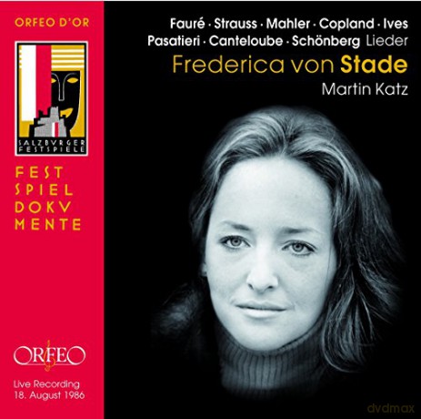 Frederica von Stade singt Lieder [CD]