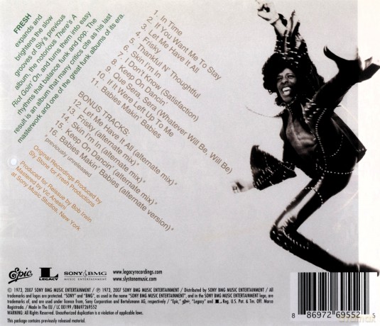 Sly & The Family Stone: Fresh (+ Bonus Tracks) [CD]