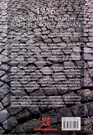 1956 Poznań Budapeszt - Janusz Karwat, Janos Tischler [KSIĄŻKA]