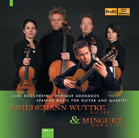 Friedemann Wuttke - Spanish Music for Guitar and Quartet [CD]