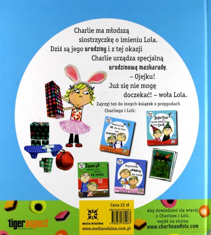 Ale to są przecież moje urodziny! - Lauren Child [KSIĄŻKA]