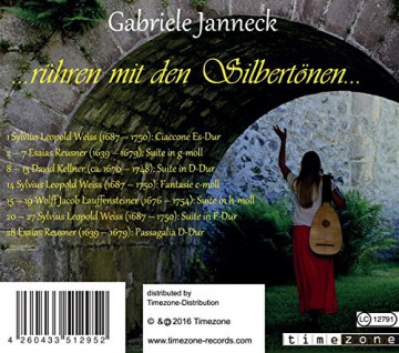 Silvius Leopold Weiss: Gabriele Janneck - Ruhren mit den Silbertonen [CD]