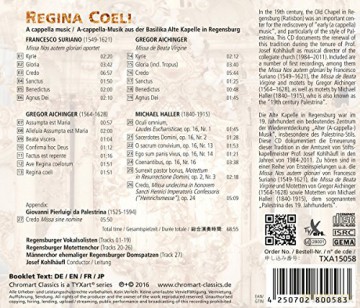 Francesco Suriano: Geistliche Chorwerke Regina Coeli [CD]