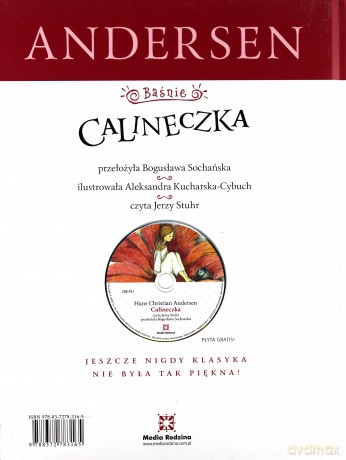 Calineczka (Mistrzowie Klasyki Dziecięcej) - Hans Christian Andersen [KSIĄŻKA]+[CD]